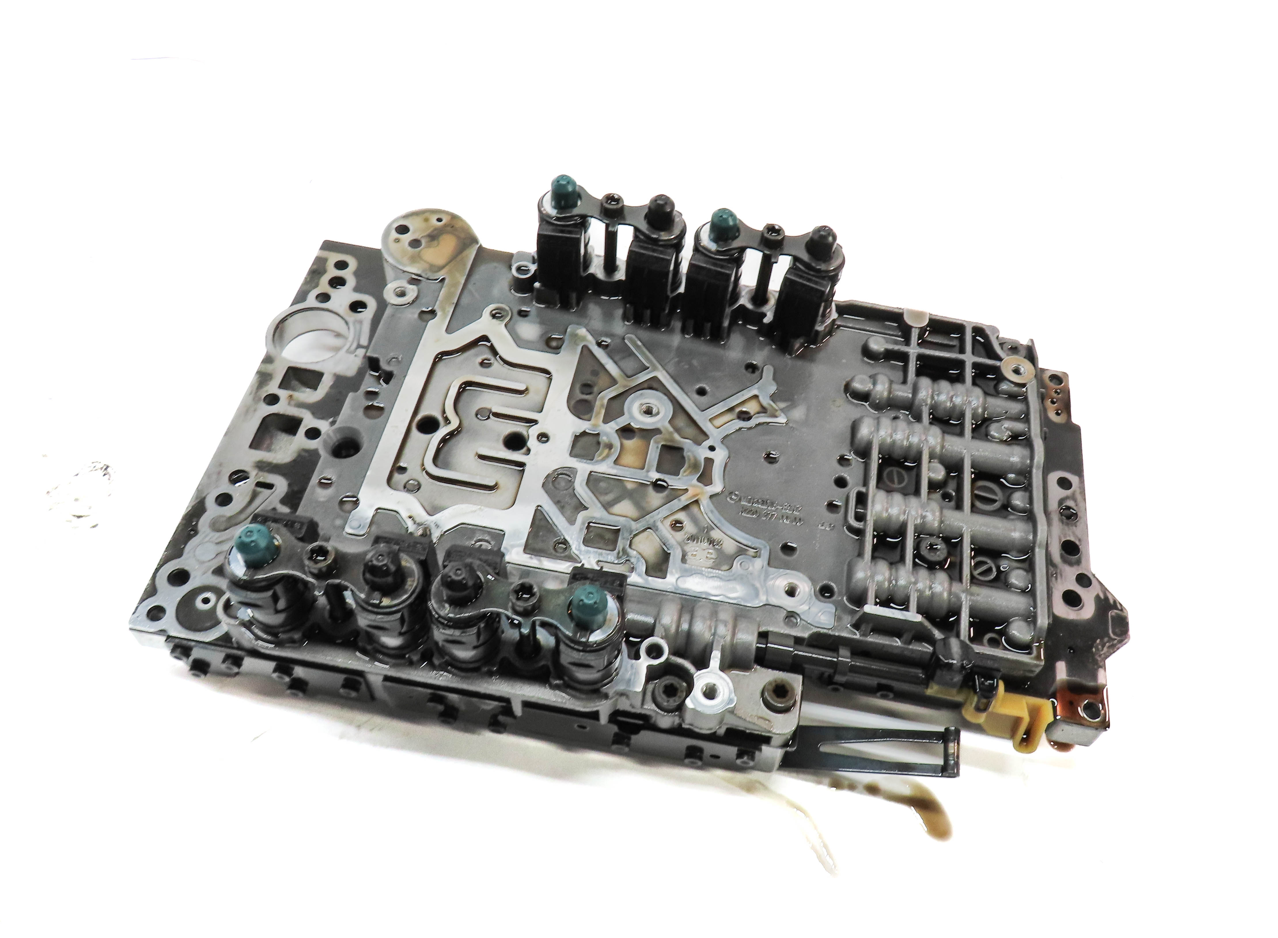 2012-2013 MERCEDES GL350 ML350 (W166 X166) DIESEL TRANSMISSION VALVE BODY BLOCK — exact item pictured